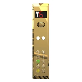 Yakamoz Cabin Operating Panel (COP) - Surface Mounted - Half Height